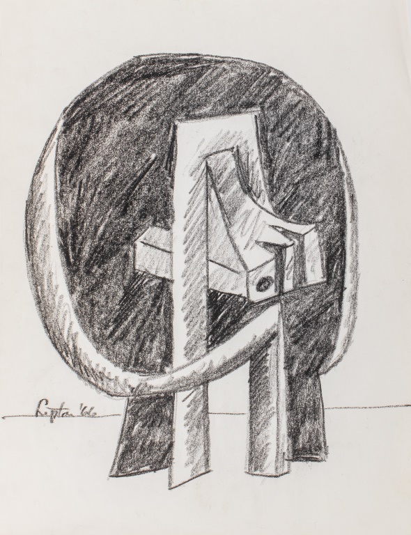 SEYMOUR LIPTON SCULPTURE STUDY