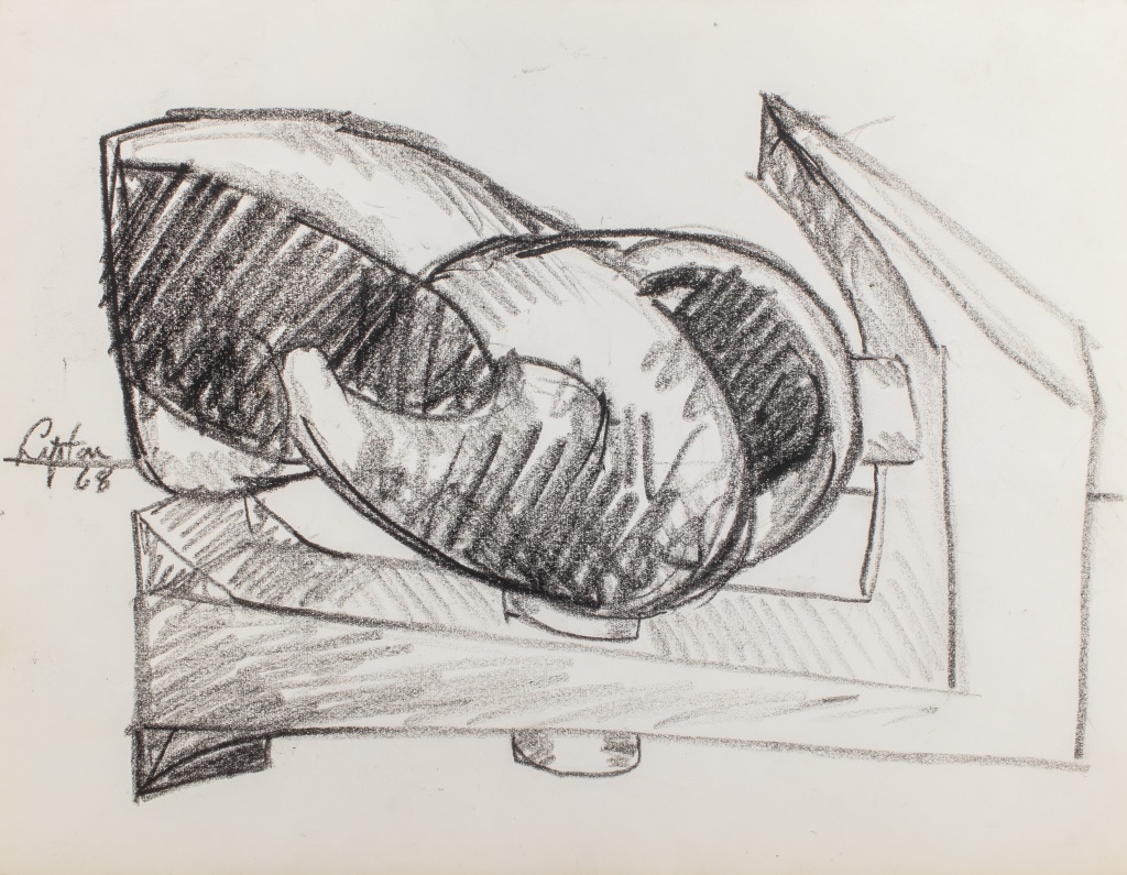 SEYMOUR LIPTON SCULPTURE STUDY