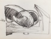 SEYMOUR LIPTON SCULPTURE STUDY