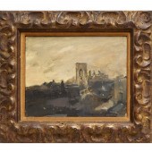 SEYMOUR REMENICK, OIL ON PANEL