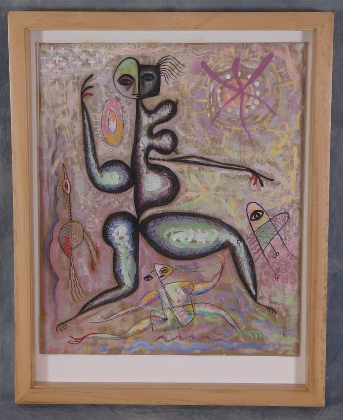 Seymour Zayon, American, b 1930,