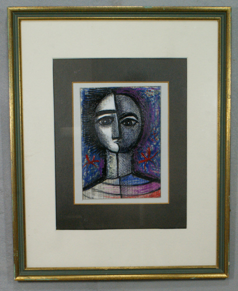 Seymour Zayon, American, b 1930, "A