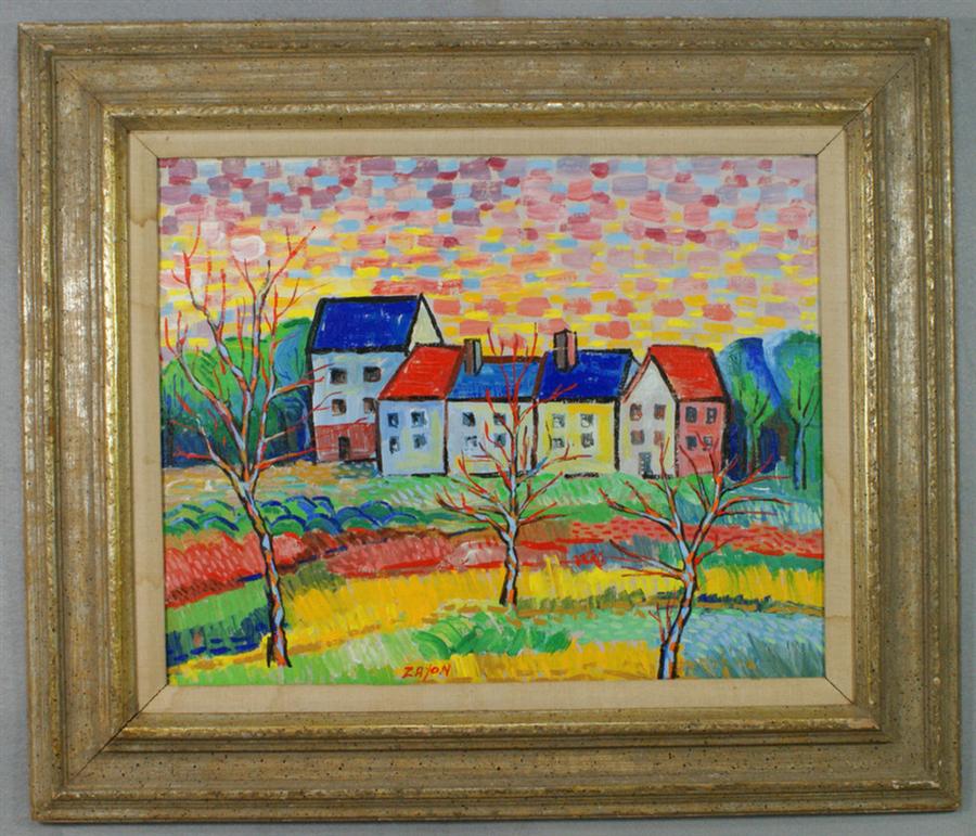 Seymour Zayon, American, b 1930, "A