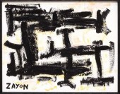 SEYMOUR ZAYON (B.1930) ABSTRAC