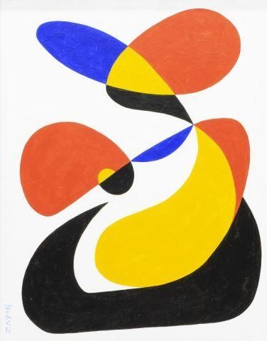 SEYMOUR ZAYON (B.1930) COLORFUL