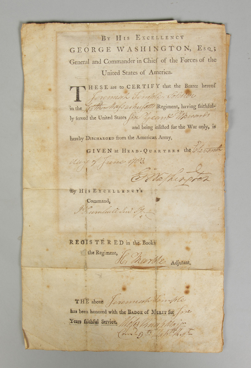 Sgn. George Washington Military