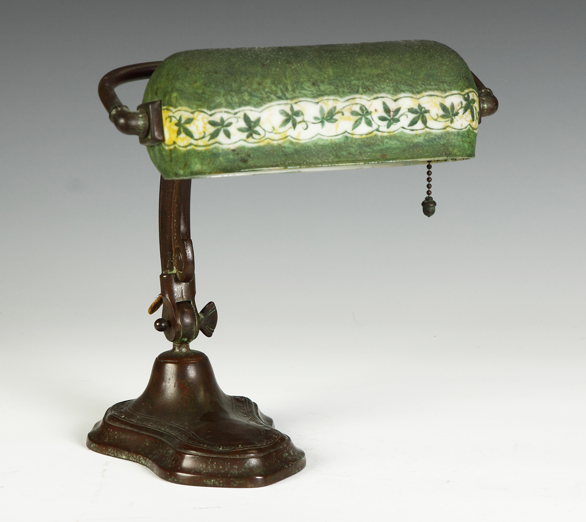 Sgn. Handel Piano Lamp w/Arts &