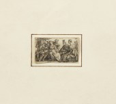 Sgn. ISB 1535 Miniature Etchin