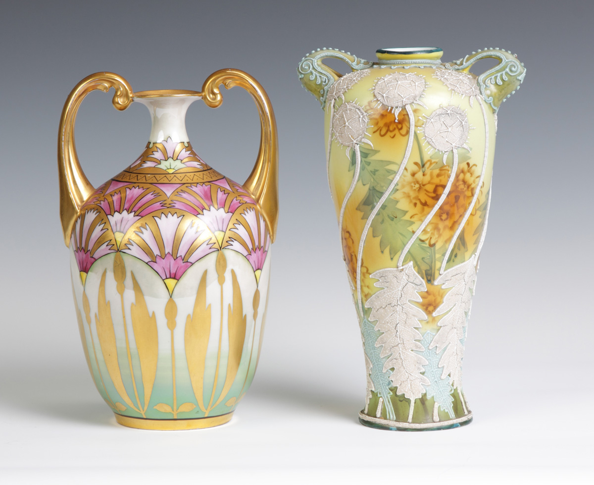 Sgn. Nippon Hand Painted