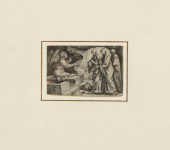 Sgn. PG Miniature Etching 733.