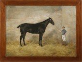 Sgn. ptg. of boy w/horse Sgn.