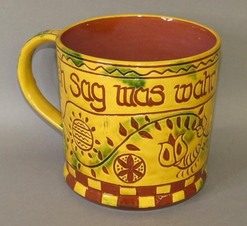 SGRAFFITO DECORATED REPRODUCTION
