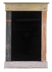 SHABBY CHIC FOLK ART MIRROR Co