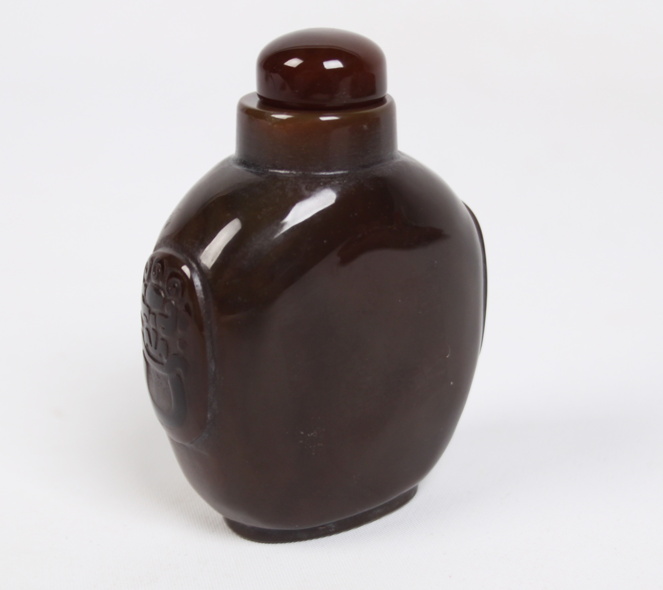 SHADOW AGATE SNUFF BOTTLE SHADOW