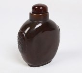 SHADOW AGATE SNUFF BOTTLE SHAD