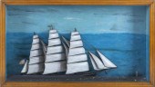 SHADOW BOX MARITIME DIORAMA LA