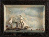 SHADOW BOX MARITIME DIORAMA LA