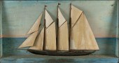 SHADOW BOX MODEL OF THE THREE-
