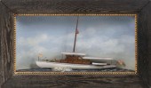 SHADOW BOX MODEL OF THE STEAM