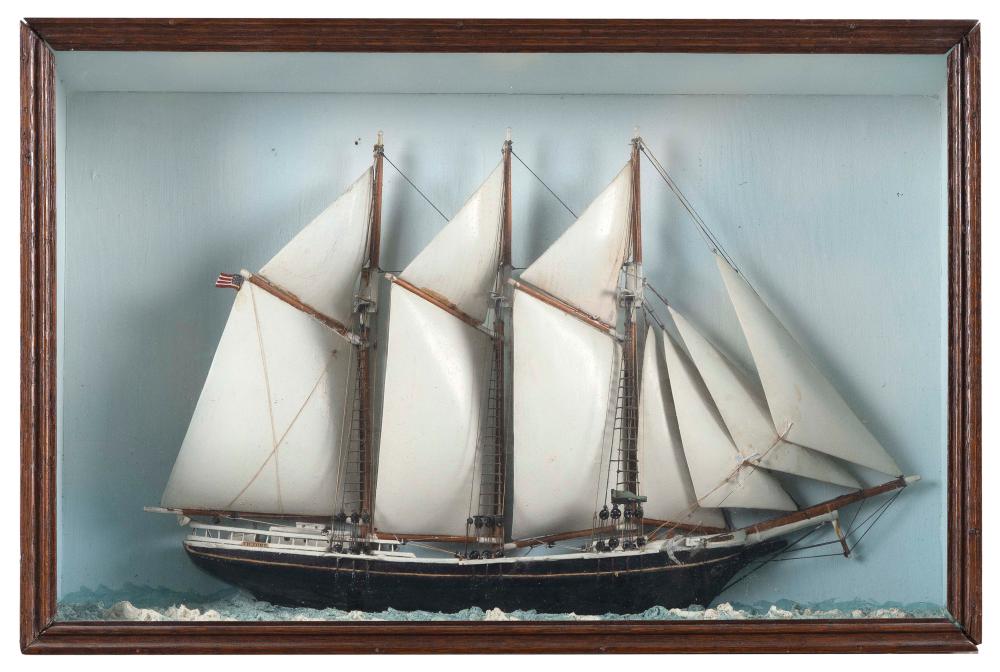 SHADOW BOX MODEL OF THE