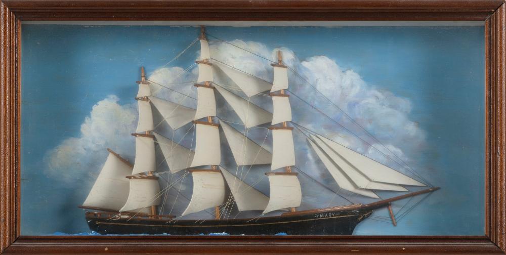 SHADOW BOX MODEL OF THE