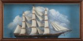 SHADOW BOX MODEL OF THE THREE-