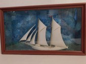 SHADOW BOX SHIP MODELOld shado