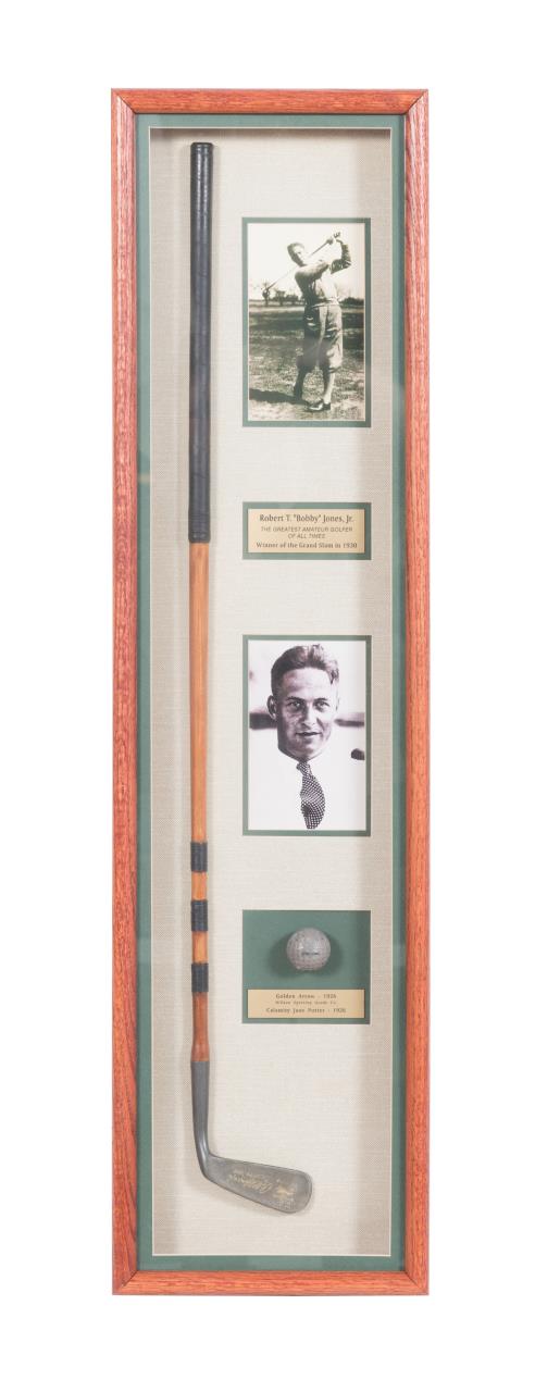 SHADOW BOX W/ BOBBY JONES PUTTER