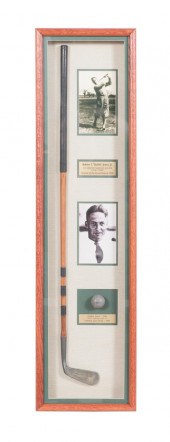 SHADOW BOX W/ BOBBY JONES PUTT