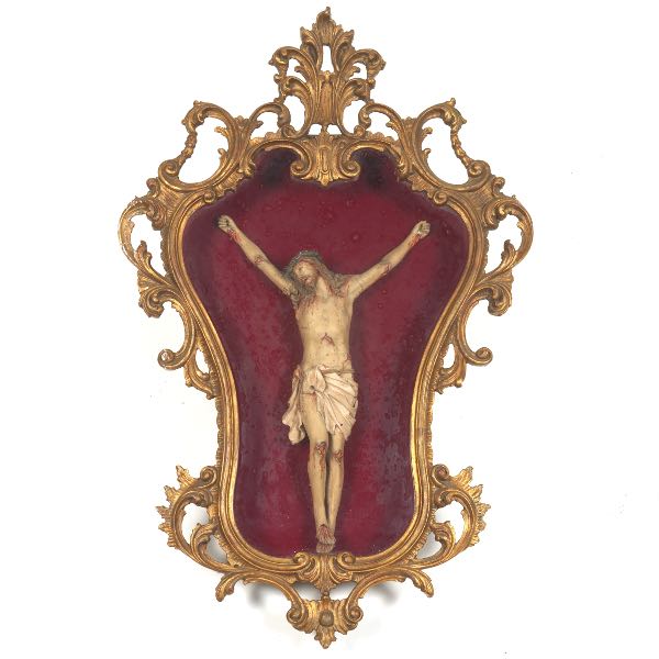 SHADOWBOX CRUCIFIX  40 ½" x 26 ½" x