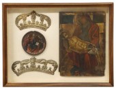 SHADOWBOX FRAMED RELIGIOUS ICO