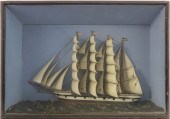 SHADOWBOX OF THE CLIPPER SHIP