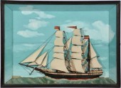 SHADOWBOX SHIP MODEL OF THE SC