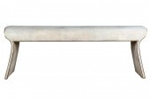 SHAGREEN BENCHwith gold piping