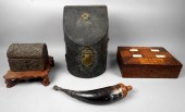 SHAGREEN KNIFE BOX, 18TH CENTU