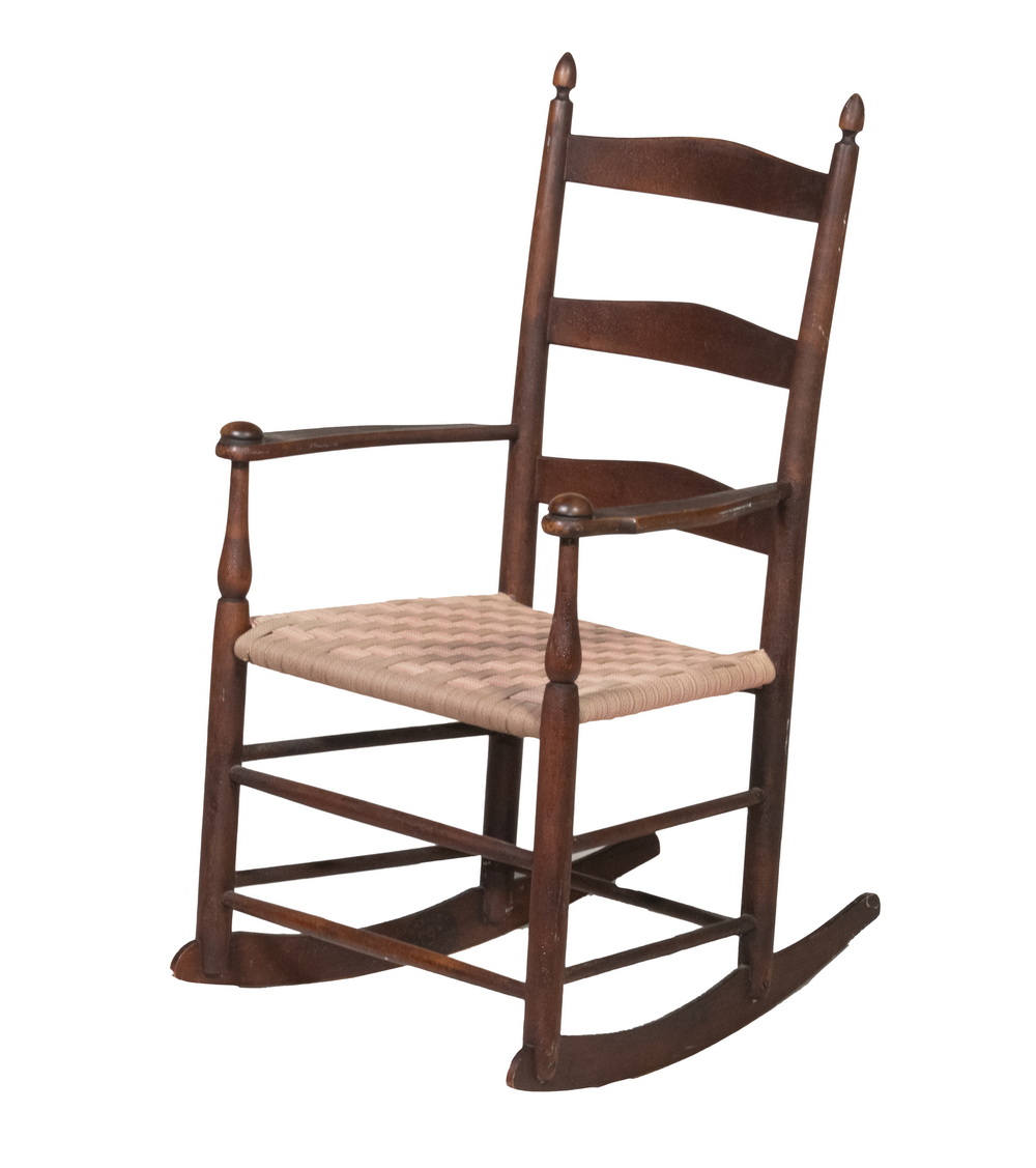 SHAKER #6 CHILD'S SIZED ROCKER, ALL