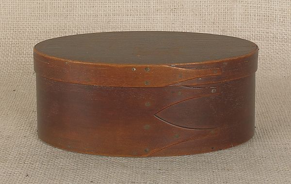 Shaker bentwood box 19th c. 3" x