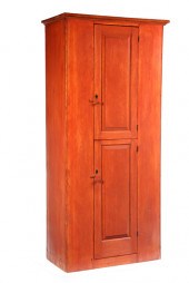 SHAKER CUPBOARD.  Attributed t