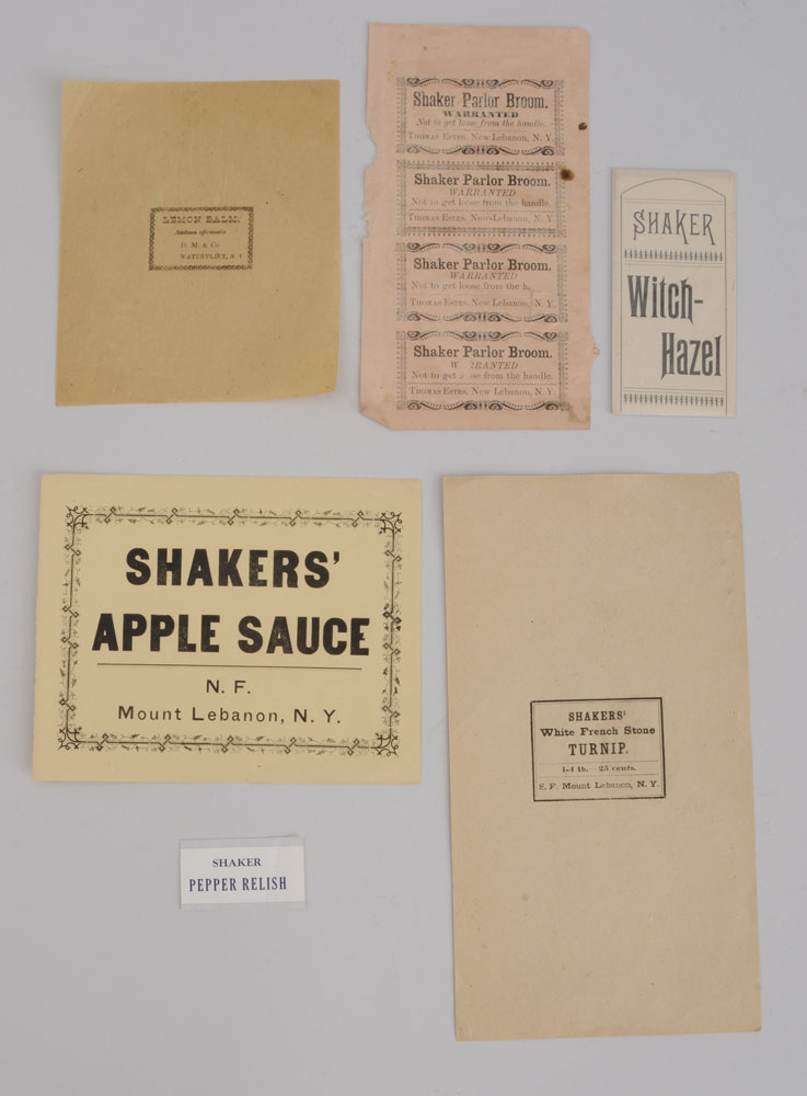 SHAKER LABELS Printed paper