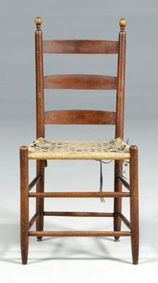 Shaker ladderback chair, mushroom