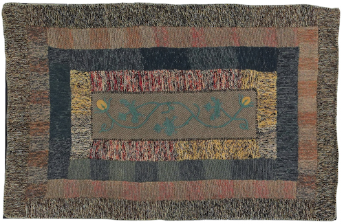 Shaker mat ca. 1910 with a