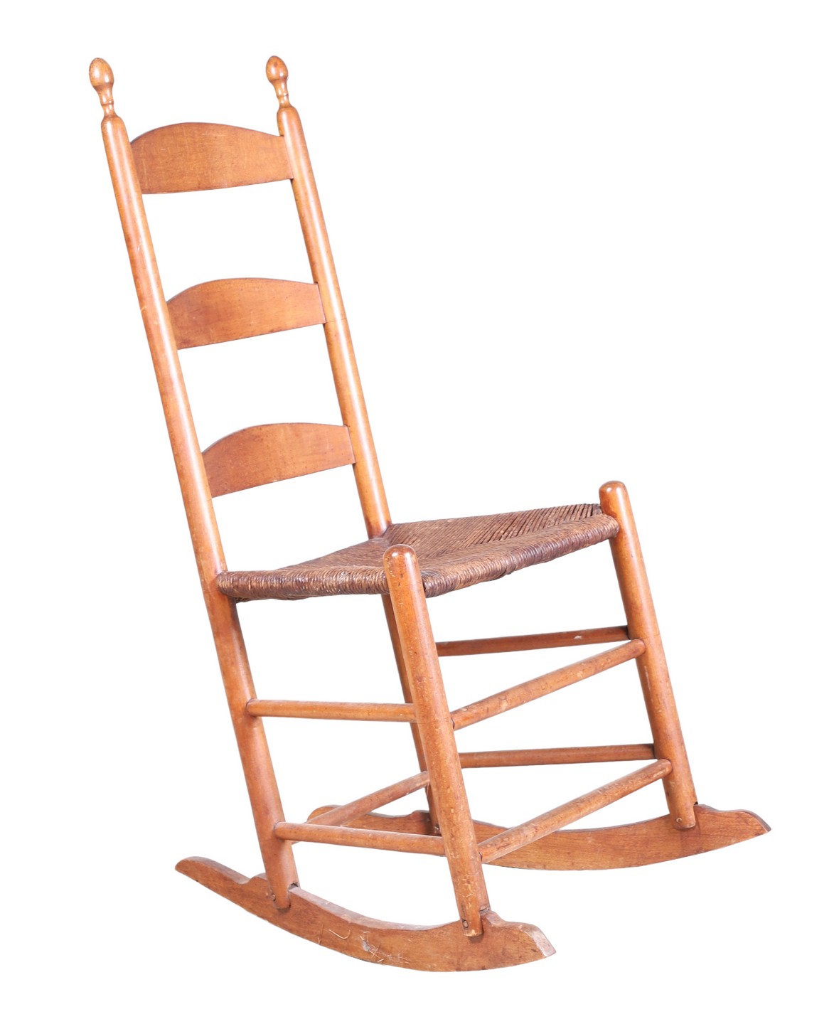 Shaker No 3 Maple Rush Seat 3