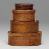 Shaker Oval Bentwood Boxes Ame