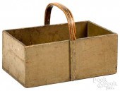 SHAKER PAINTED KINDLING BOX, 1