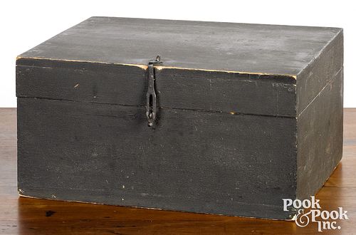 SHAKER PAINTED PINE BOTTLE CASE,