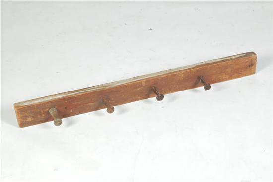 SHAKER PEG RAIL.  From Union