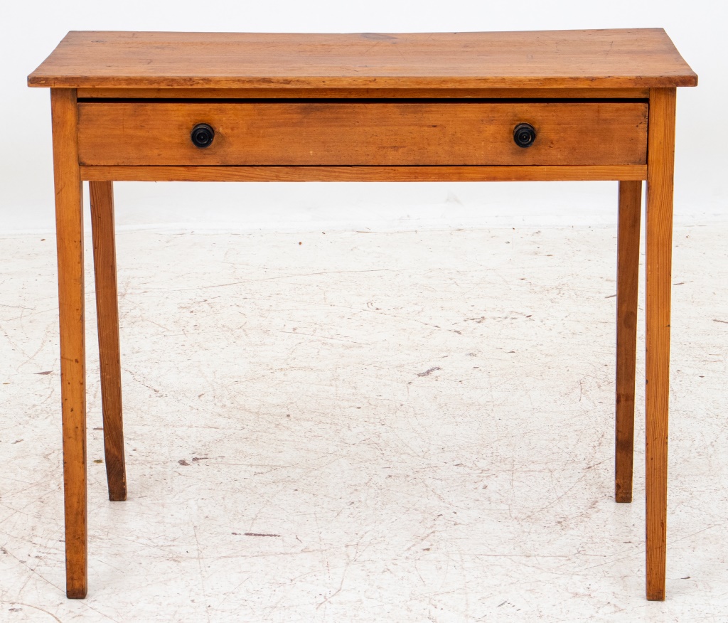 SHAKER PINE WRITING TABLE OR