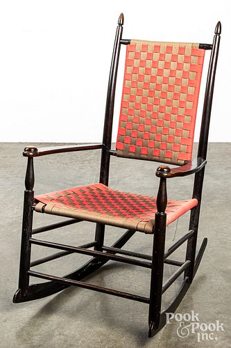 SHAKER ROCKING CHAIR.Shaker rocking