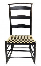 SHAKER ROCKING SIDE CHAIR WITH