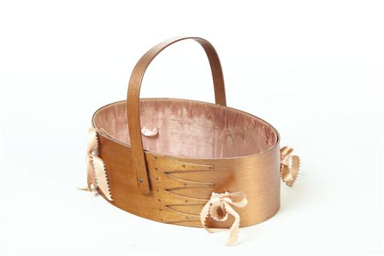 SHAKER SEWING BOX.  American  2nd